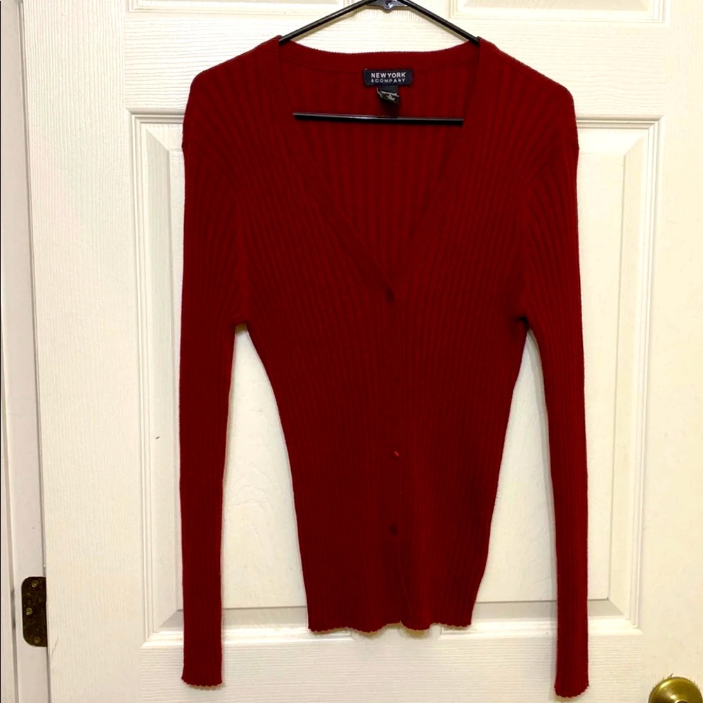 Red Cardigan